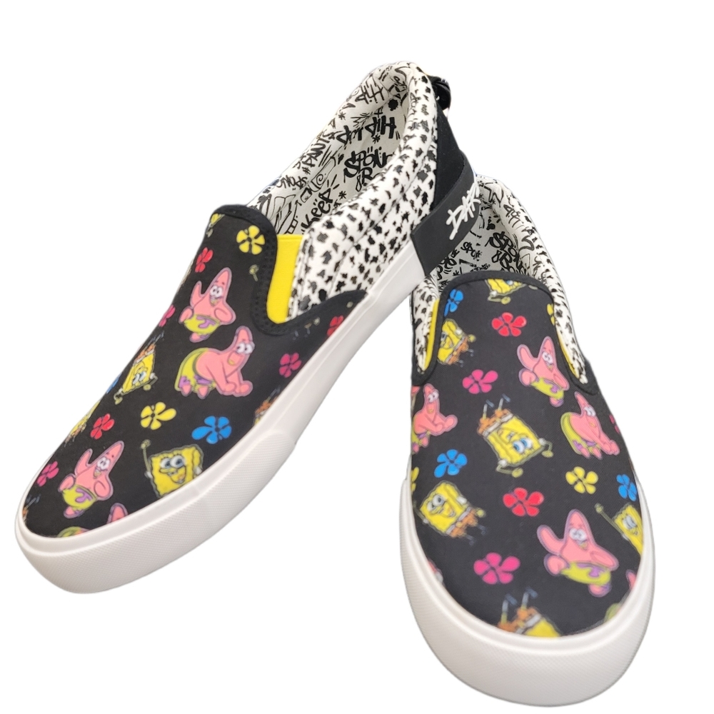 Nickelodeon SpongeBob SquarePants Patrick Star NWT size 11.5 slip on sneakers